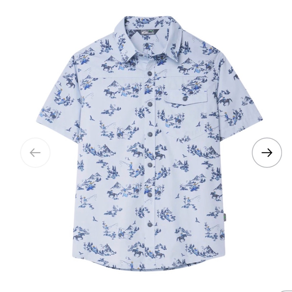 Stio Men's Curtis Camp Shirt SS L
